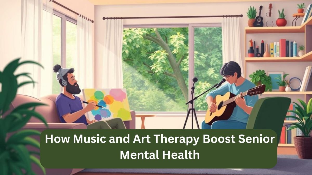 Music How Music and Art Therapy Boost Senior Mental Health