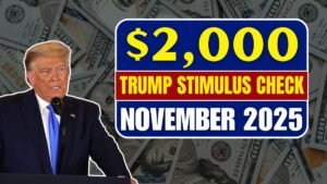 $2,000 Trump stimulus check in November 2025? IRS update and what every American needs to know now