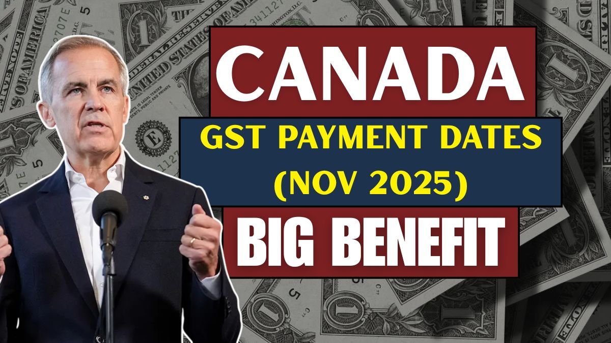 Canada GST Payment Dates (Nov 2025)